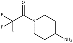 4-피페리딘아민,1-(트리플루오로아세틸)-(9CI) 구조식 이미지