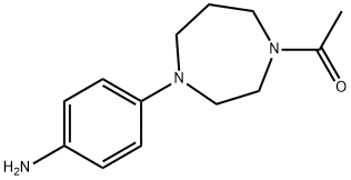 4-(4-Acetyl-1,4-diazepan-1-yl)aniline Structure