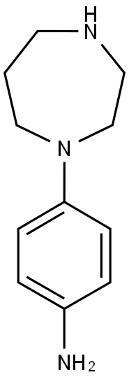 1-(4-AMINOPHENYL)[1,4]DIAZEPANE Structure