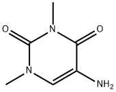 5-AMINO-1,3-DIMETHYLPYRIMIDINE-2,4(1H,3H)-DIONE 구조식 이미지