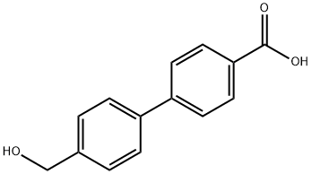 4'-HYDROXYMETHYL-BIPHENYL-4-CARBOXYLIC ACID Structure