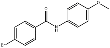4-bromo-N-(4-methoxyphenyl)benzamide 구조식 이미지