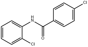 4-Chloro-N-(2-chlorophenyl)benzaMide, 97% 구조식 이미지