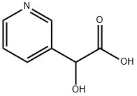 alpha-hydroxypyridine-3-acetic acid Structure