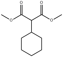 DIMETHYL 2-CYCLOHEXYLMALONATE Structure