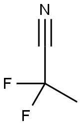 2,2-DIFLUOROPROPIONITRILE Structure