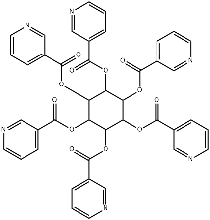 inositol hexanicotinate Structure