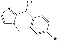 (4-AMINOPHENYL)(1-METHYL-1H-IMIDAZOL-2-YL)METHANOL Structure