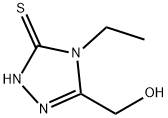 3H-1,2,4-Triazole-3-thione, 4-ethyl-2,4-dihydro-5-(hydroxymethyl)- (9CI) Structure