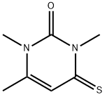 2(1H)-Pyrimidinone,  3,4-dihydro-1,3,6-trimethyl-4-thioxo- 구조식 이미지