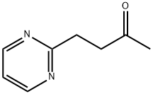 2-Butanone, 4-(2-pyrimidinyl)- (9CI) Structure