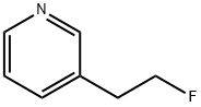 Pyridine, 3-(2-fluoroethyl)- (9CI) Structure