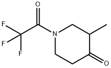 4-Piperidinone, 3-methyl-1-(trifluoroacetyl)- (9CI) Structure