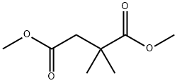 2,2-Dimethylbutanedioic acid dimethyl ester Structure