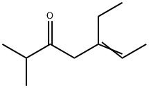 5-에틸-2-메틸-5-헵텐-3-온 구조식 이미지