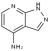 1H-PYRAZOLO[3,4-B]PYRIDIN-4-AMINE 구조식 이미지