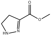 1H-피라졸-3-카르복실산,4,5-디히드로-,메틸에스테르(9Cl) 구조식 이미지