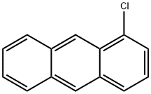 1-CHLOROANTHRACENE 구조식 이미지