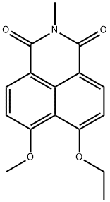 6-ethoxy-7-methoxy-2-methyl-1H-benz[de]isoquinoline-1,3(2H)-dione 구조식 이미지
