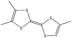 4,4',5-TRIMETHYLTETRATHIAFULVALENE Structure