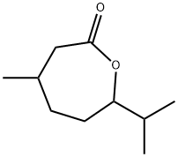 7-isopropyl-4-methyloxepan-2-one 구조식 이미지