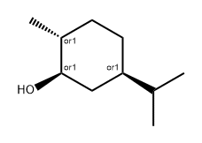 (1alpha,2beta,5alpha)-5-(isopropyl)-2-methylcyclohexan-1-ol  구조식 이미지