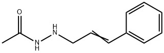 Acetic  acid,  2-(3-phenyl-2-propenyl)hydrazide  (9CI) Structure
