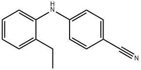 Benzonitrile, 4-[(2-ethylphenyl)amino]- (9CI) Structure