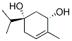 4-Cyclohexene-1,3-diol,4-methyl-1-(1-methylethyl)-,(1S,3S)-(9CI) Structure
