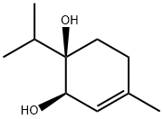 3-Cyclohexene-1,2-diol,4-methyl-1-(1-methylethyl)-,(1R,2R)-(9CI) Structure