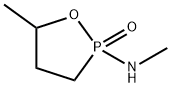 1,2-Oxaphospholan-2-amine, N,5-dimethyl-, 2-oxide (9CI) Structure
