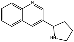 3-PYRROLIDIN-2-YL-QUINOLINE Structure