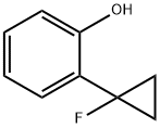 Phenol, 2-(1-fluorocyclopropyl)- (9CI) Structure