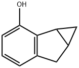 Cycloprop[a]inden-2-ol, 1,1a,6,6a-tetrahydro- (9CI) Structure