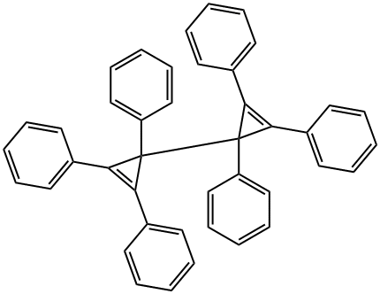 1,1',2,2',3,3'-Hexaphenyl-1,1'-bi(2-cyclopropene) 구조식 이미지