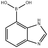 1H-BENZIMIDAZOL-4-YLBORONIC ACID,97% Structure