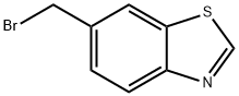 6-(BROMOMETHYL)-1,3-BENZOTHIAZOLE,97% Structure