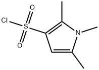 1,2,5-TRIMETHYL-1H-PYRROLE-3-SULFONYL CHLORIDE,97% Structure