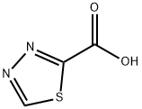 1,3,4-THIADIAZOLE-2-CARBOXYLIC ACID,97% 구조식 이미지