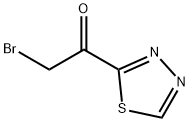 2-BROMO-1-(1,3,4-THIADIAZOL-2-YL)-1-ETHANONE,97% Structure