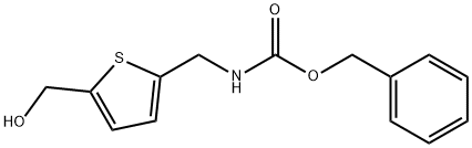 BENZYL N-óó5-(HYDROXYMETHYL)-2-THIENYL]METHYL]CARBAMATE,97% Structure