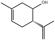 3-Cyclohexen-1-ol, 3-methyl-6-(1-methylethenyl)-, (6S)- (9CI) Structure