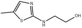 Ethanol, 2-[(5-methyl-2-thiazolyl)amino]- (9CI) Structure