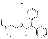 Adiphenine hydrochloride 구조식 이미지