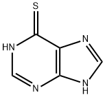 6-Mercaptopurine  Structure