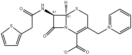 Cephaloridine 구조식 이미지