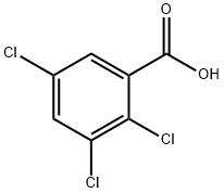 2,3,5-Trichlorobenzoic acid Structure