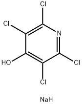 sodium 2,3,5,6-tetrachloropyridin-4-olate Structure