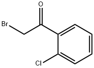 2-Bromo-2'-chloroacetophenone 구조식 이미지