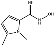 1H-Pyrrole-2-carboximidamide,N-hydroxy-1,5-dimethyl- Structure
